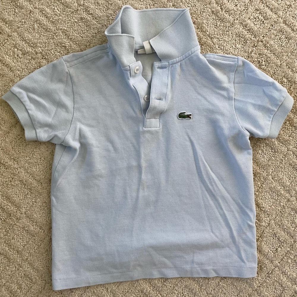 Lacoste Polo, size 6
